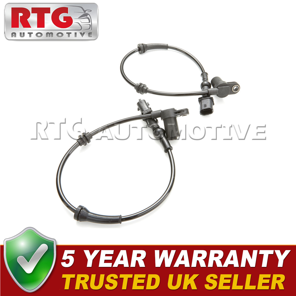 2x ABS Wheel Speed Sensors Front Fits Vauxhall Opel Corsa Meriva Tigra